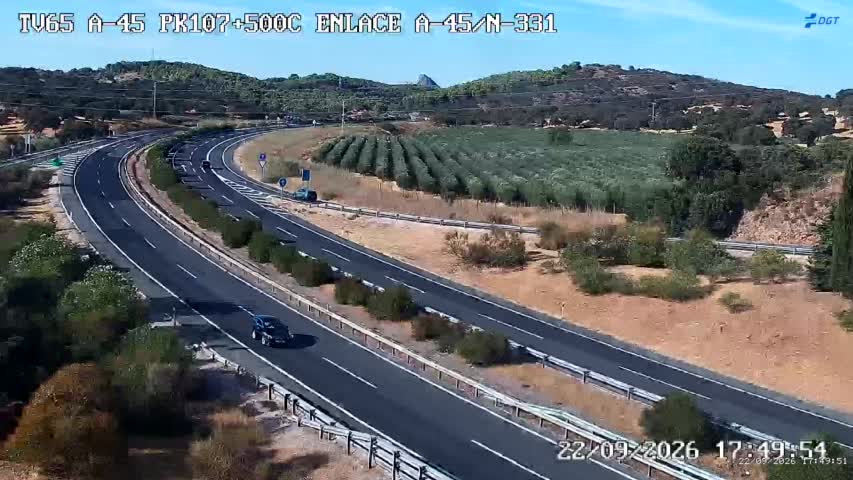 Cámara Málaga A-45 Km 107,5
