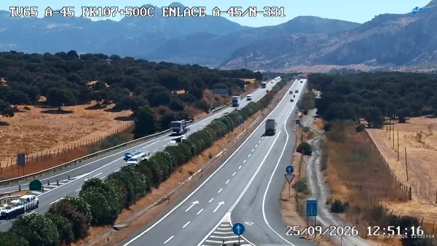 Cámara Málaga A-45 Km 107,5