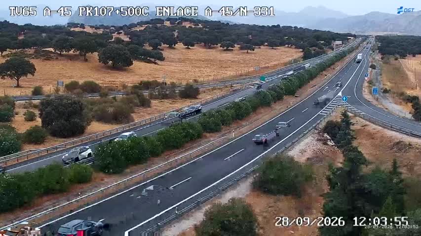 Cámara Málaga A-45 Km 107,5