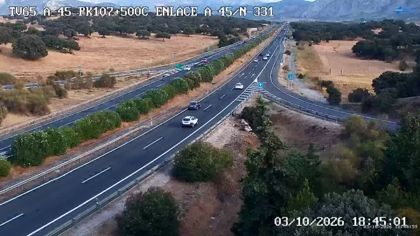 Cámara Málaga A-45 Km 107,5