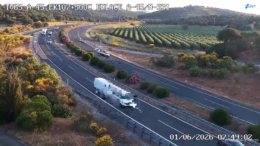 Málaga — A-45 km 108