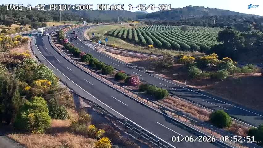 Málaga — A-45 km 108