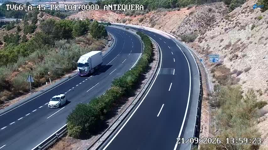 Cámara Málaga A-45 Km 104,0
