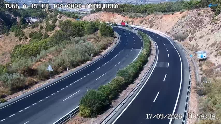 Cámara Málaga A-45 Km 104,0