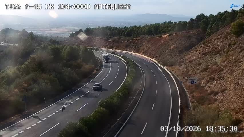 Cámara Málaga A-45 Km 104,0