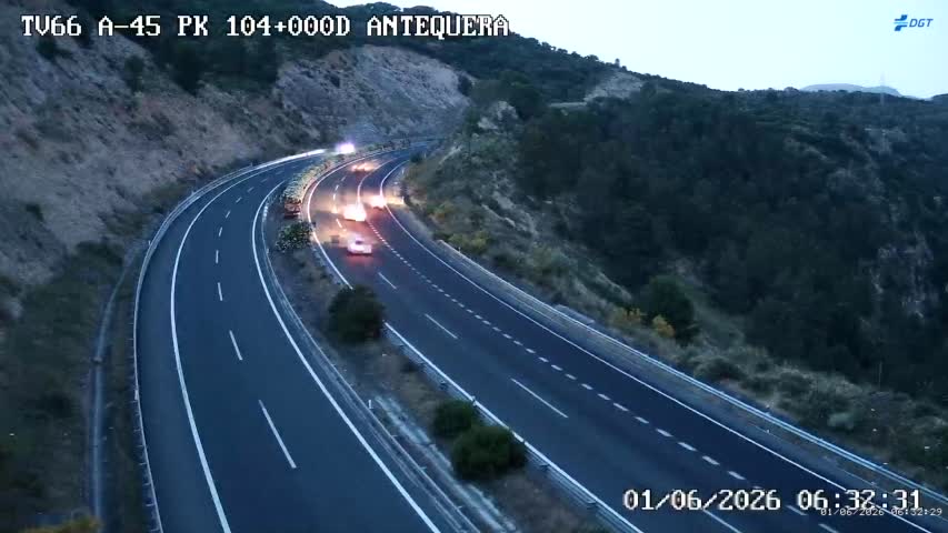 Málaga — A-45 km 104