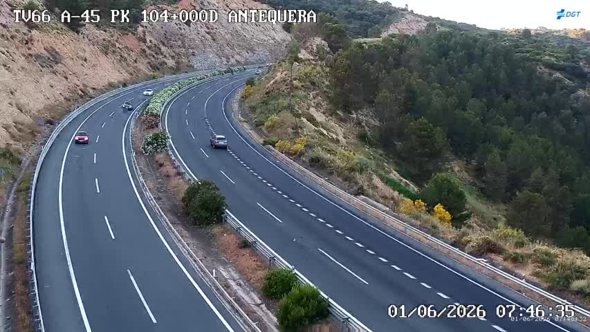 Málaga — A-45 km 104