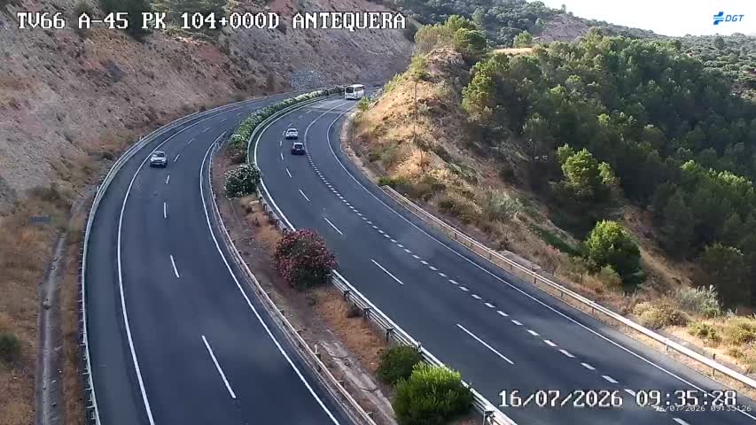 Málaga — A-45 km 104
