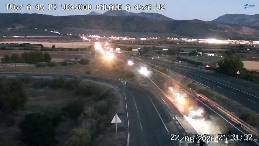 Cámara Málaga A-45 Km 98,5