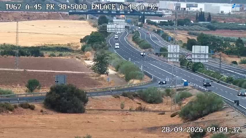 Cámara Málaga A-45 Km 98,5