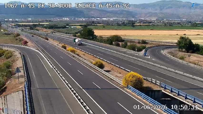 Málaga — A-45 km 98