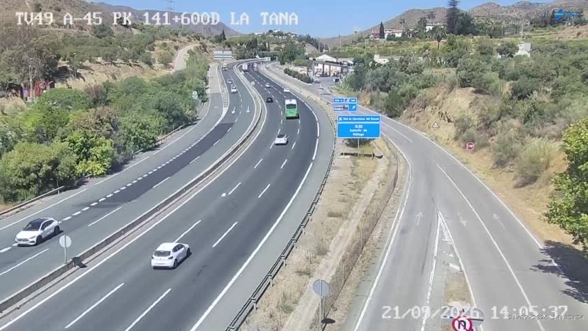 Cámara Málaga A-45 Km 141,6