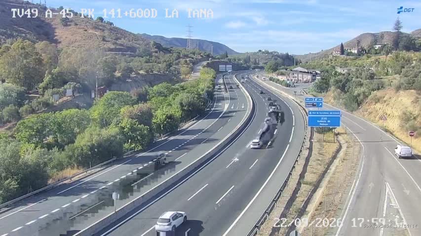 Cámara Málaga A-45 Km 141,6