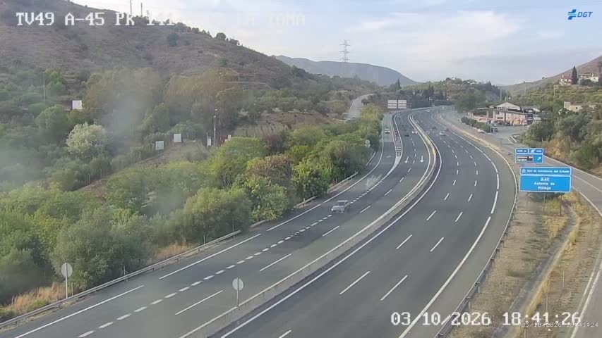 Cámara Málaga A-45 Km 141,6