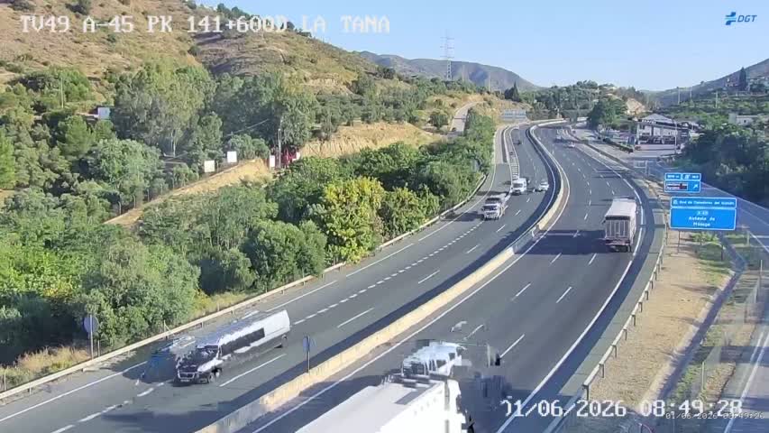 Málaga — A-45 km 142