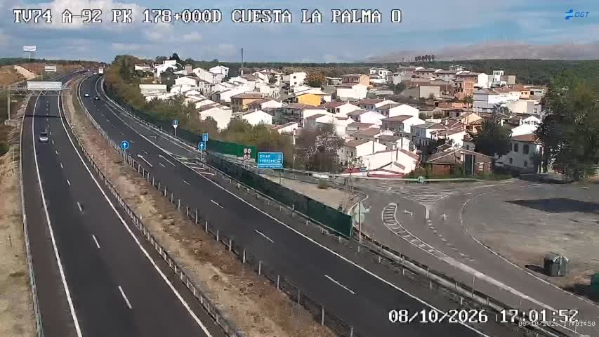 Cámara de tráfico en la A-92, km 178.0