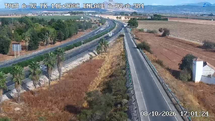 Cámara de tráfico en la A-92, km 146.2
