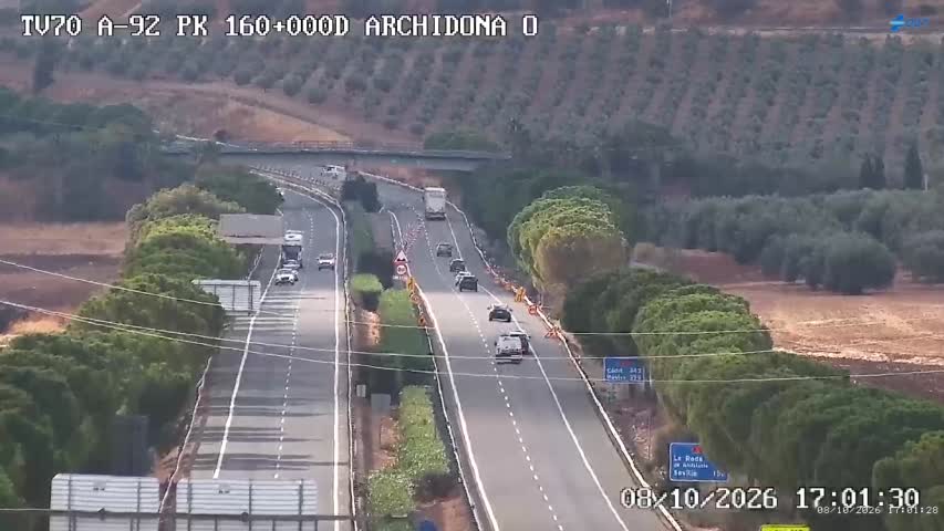 Cámara de tráfico en la A-92, km 160.0
