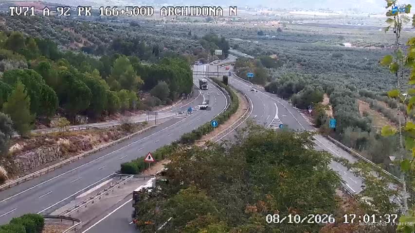 Cámara de tráfico en la A-92, km 166.5
