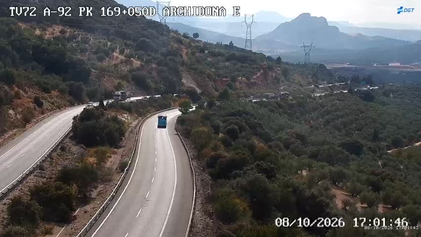 Cámara de tráfico en la A-92, km 169.2