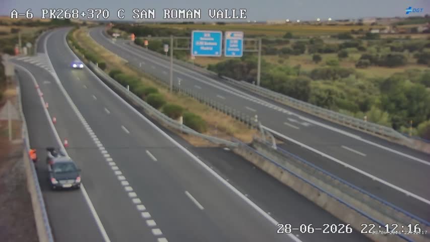 Cámara A-6 Provincia de Zamora KM 268,3
