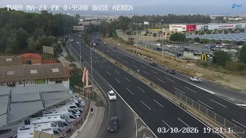 Cámara Málaga Ronda Km 0,9 (MA-21)