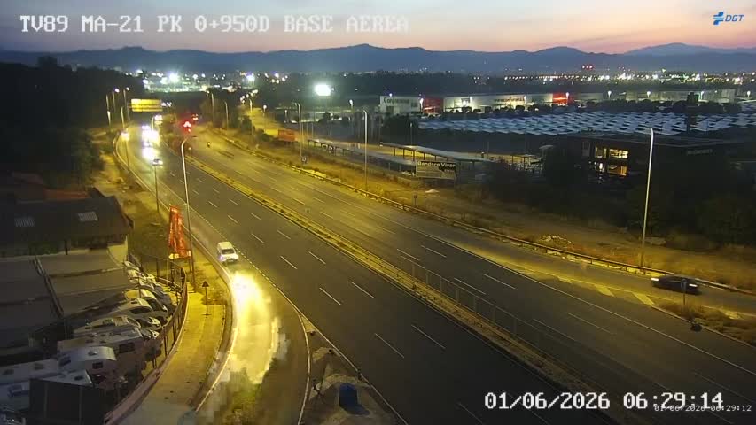 Málaga — MA-21 km 1
