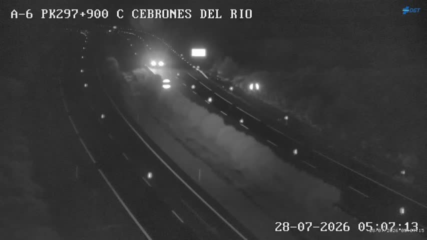 Cámara A-6 Provincia de León KM 297,9