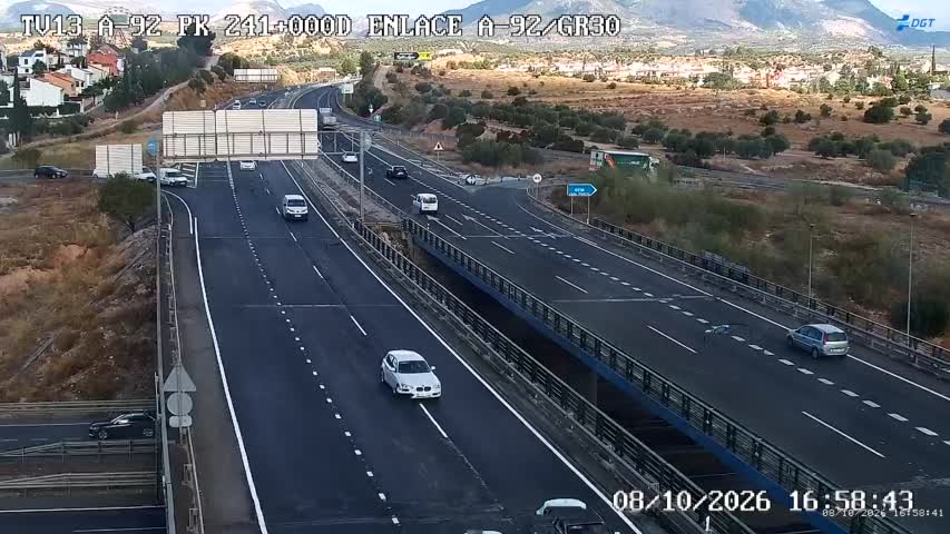 Cámara de tráfico en la A-92, km 241.0