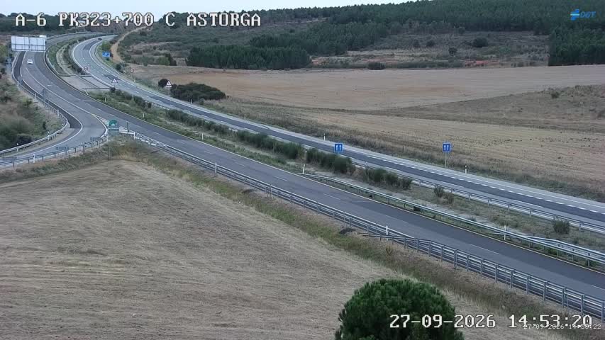 Cámara A-6 Provincia de León KM 323,7