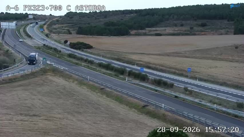 Cámara A-6 Provincia de León KM 323,7