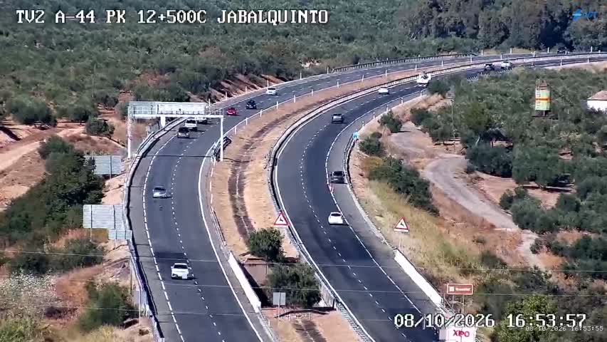 Cámara de tráfico en la A-44, km 12.5