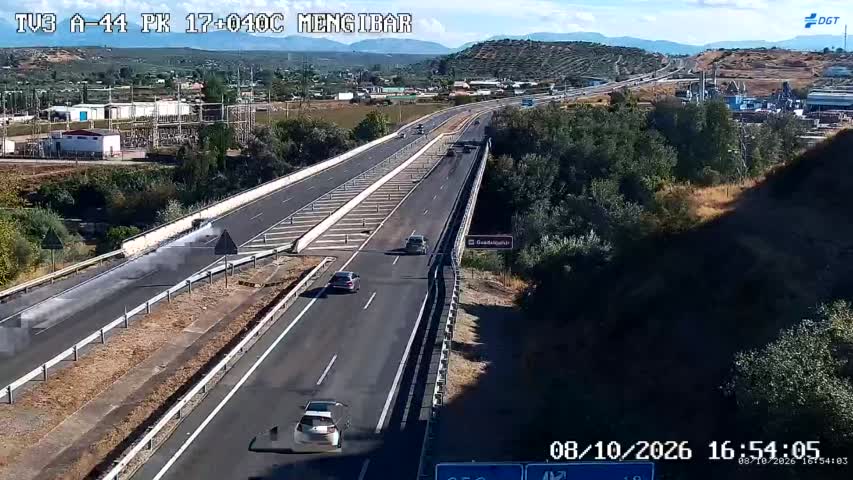 Cámara de tráfico en la A-44, km 17.04