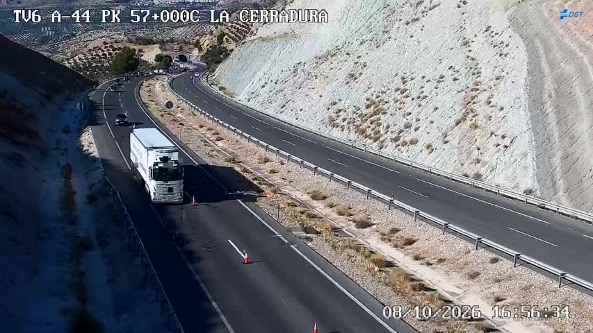 Cámara de tráfico en la A-44, km 57.0