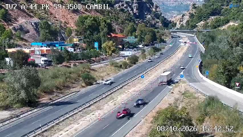 Cámara de tráfico en la A-44, km 59.35