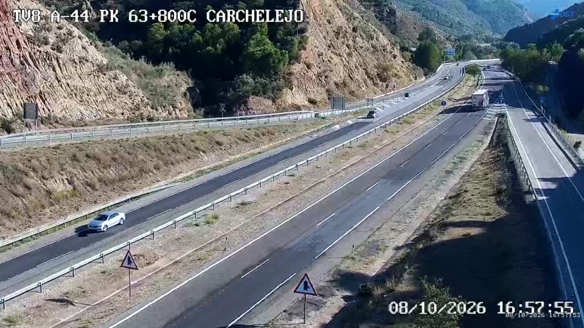 Cámara de tráfico en la A-44, km 63.8