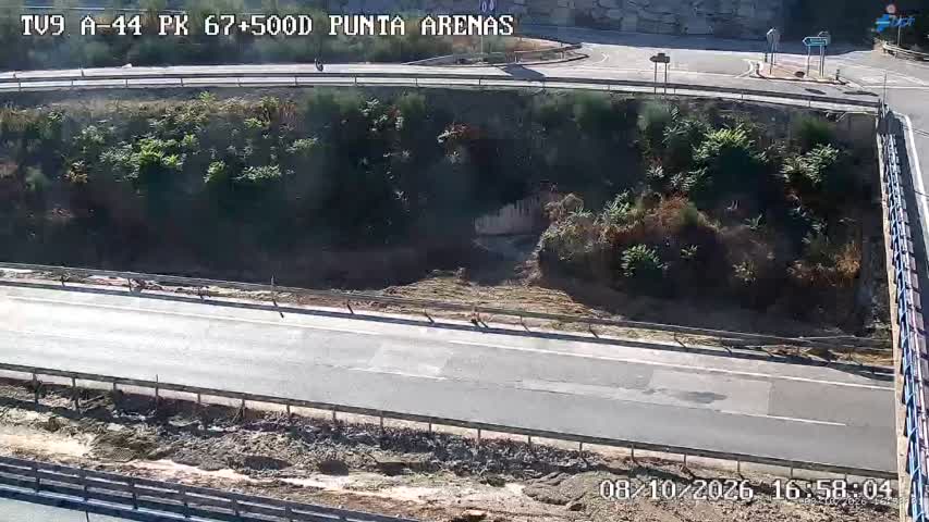 Cámara de tráfico en la A-44, km 67.5