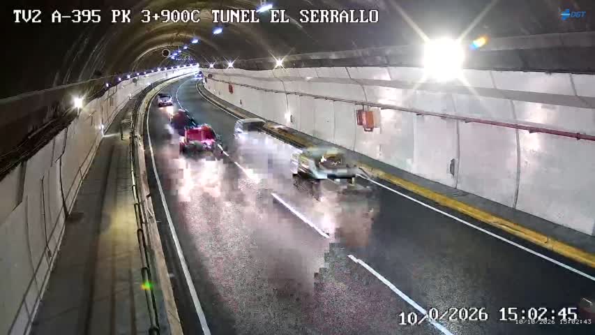 Cámara de tráfico en la A-395, km 3.9