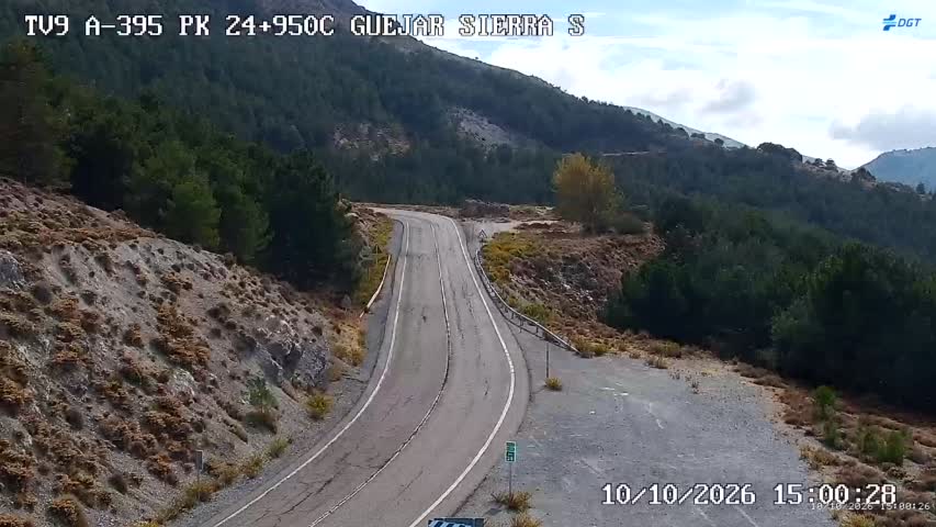 Cámara de tráfico en la A-395, km 24.95