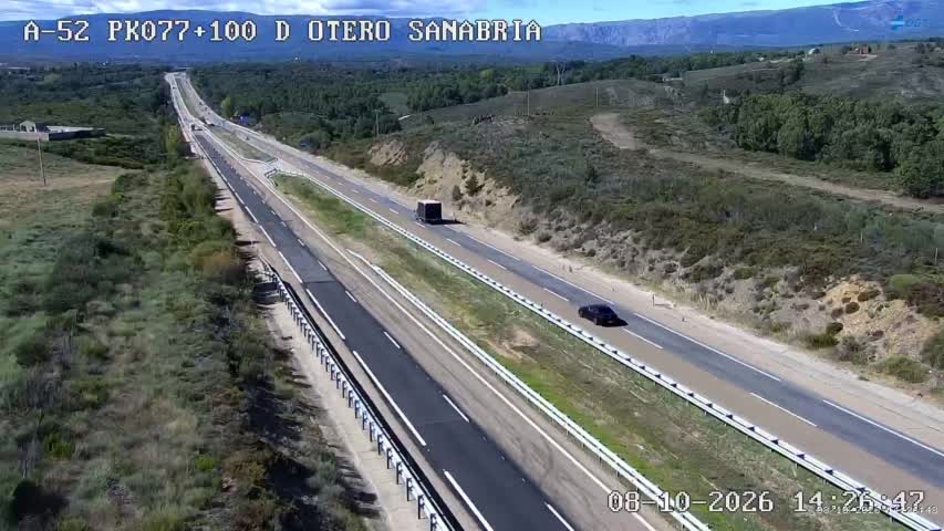 Cámara de tráfico en la A-52, km 77.1