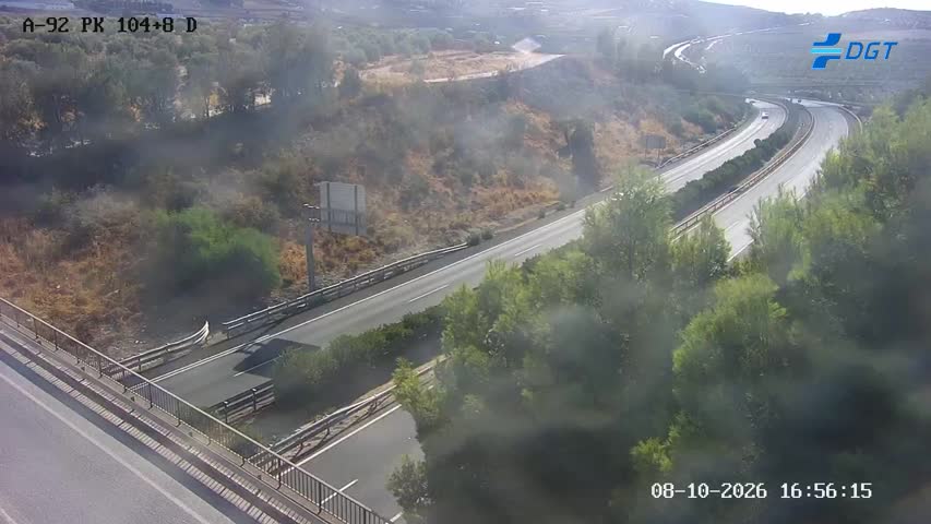Cámara de tráfico en la A-92, km 104.8