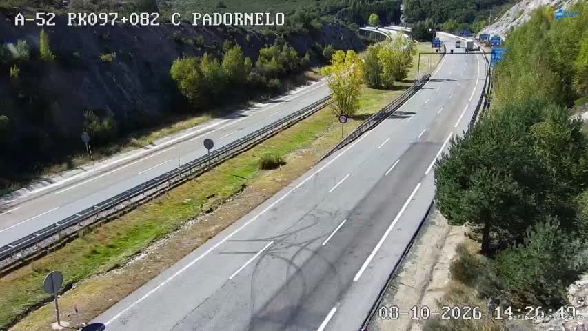 Cámara de tráfico en la A-52, km 97.082