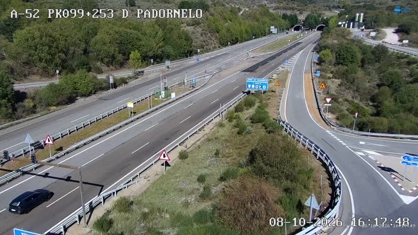 Cámara de tráfico en la A-52, km 99.253
