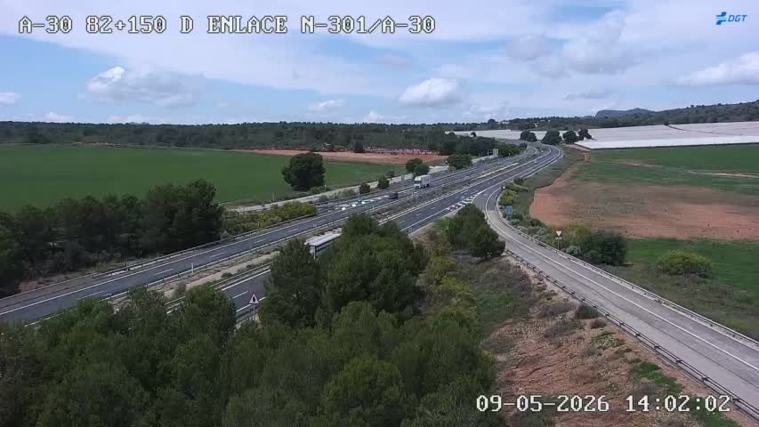 Cámara DGT A-30 PK 82.15 — A-30 km 82.15