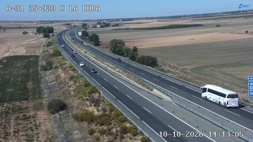 Cámara de tráfico en la A-31, km 35.92