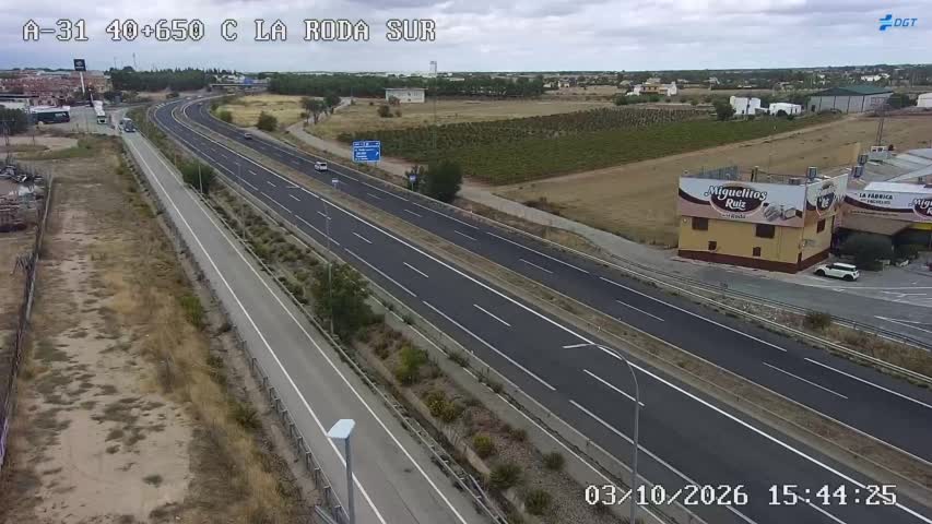 Cámara La Gineta Sur (Km 40.6)