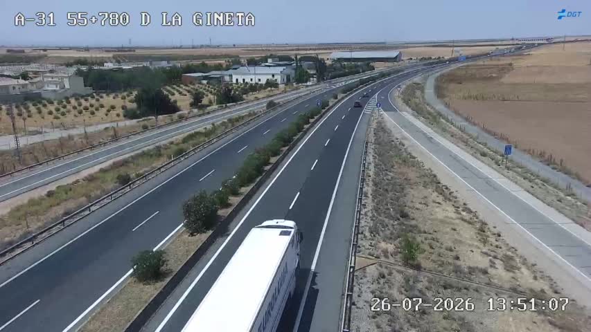 Cámara Albacete Acceso (Km 55.7)