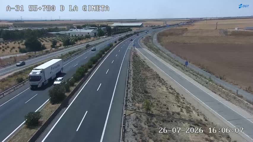 Cámara Albacete Acceso (Km 55.7)