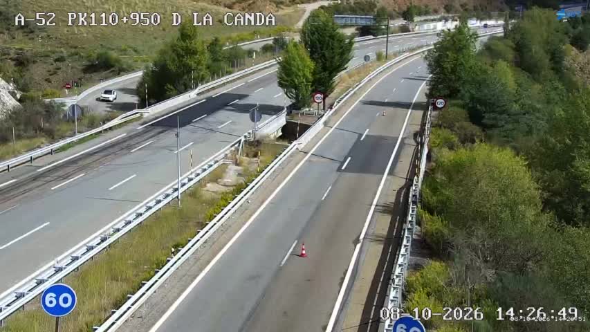 Cámara de tráfico en la A-52, km 110.95