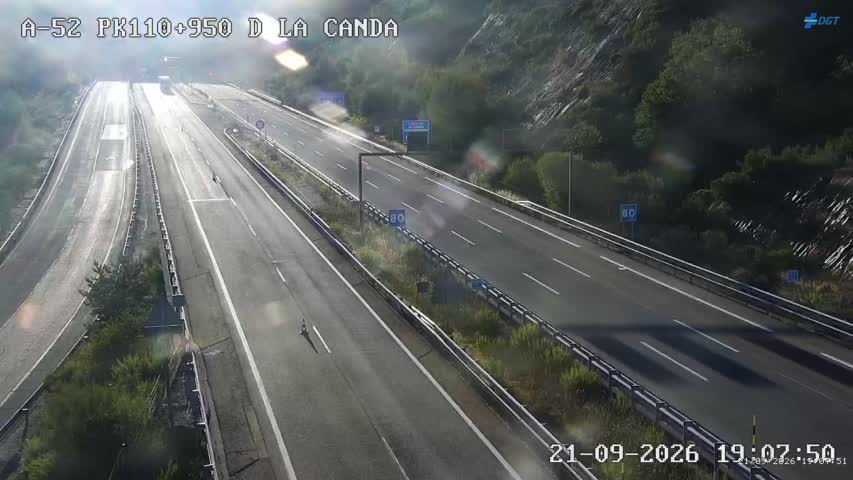 Cámara La Canda - Frontera (Km 110.9)